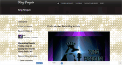 Desktop Screenshot of kingpenguinband.com